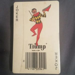 Norman Rockwell Trump Playing Card